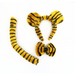 CTR051-1 Yellow Tiger Animal Dress Up Set